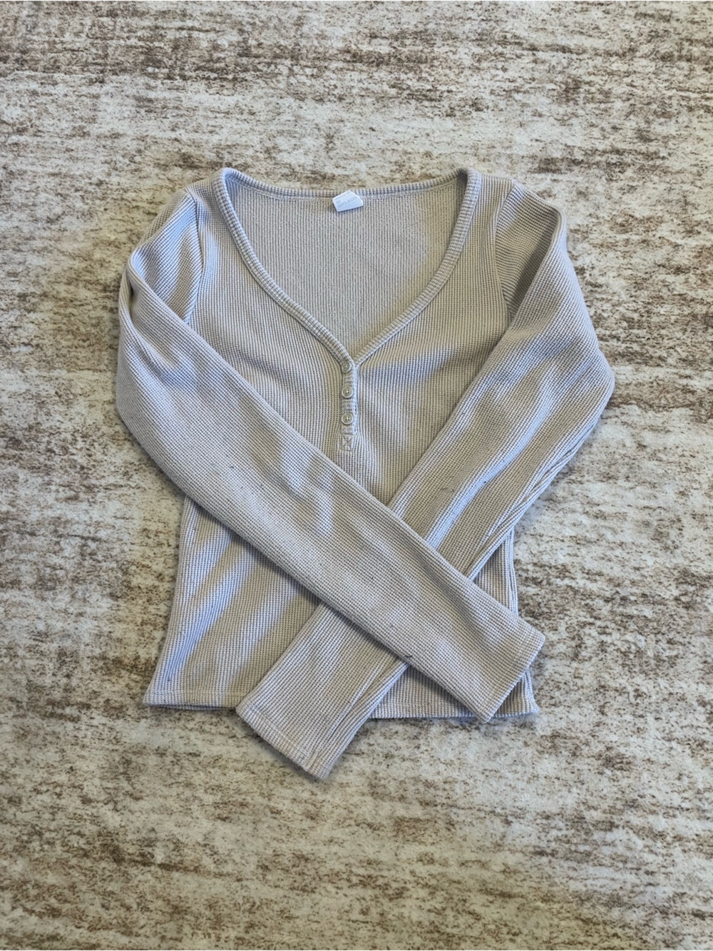HOLLISTER Gilly hicks waffle long sleeve